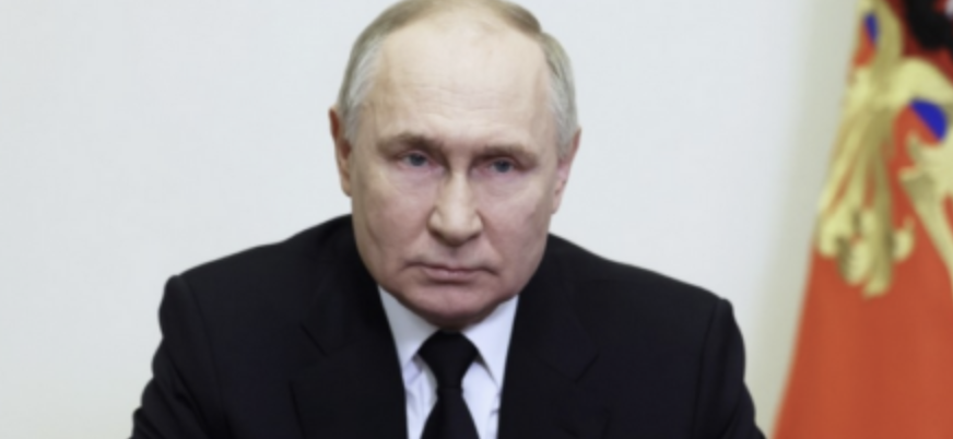 Putin Gives New Statement on Crocus Massacre, Says the Ukraine Most Likely Behind It